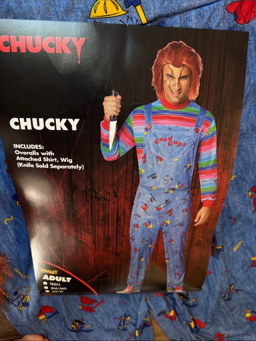 Chucky Costume - adult small